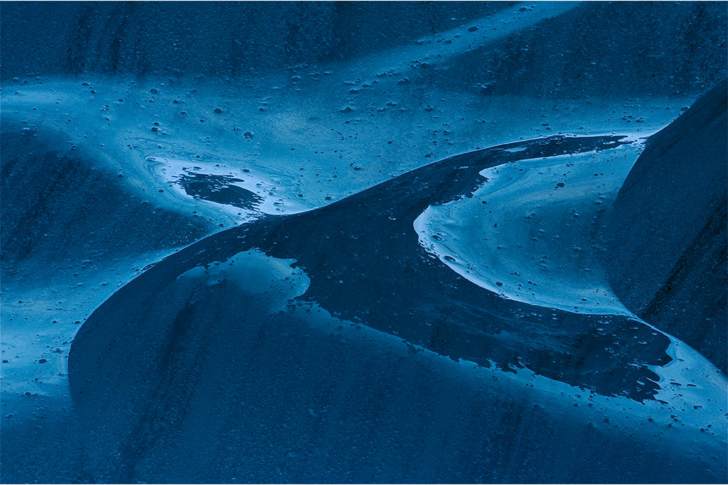 Leinenbild "Eisengel" Farbe