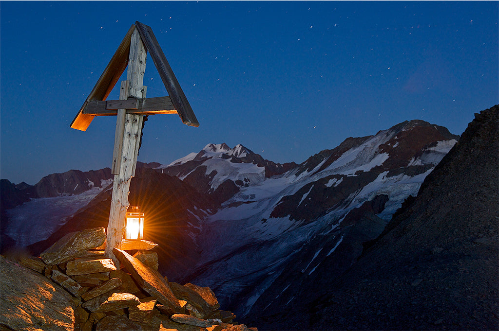 Leinenbild "Ölgrubenjoch" Farbe