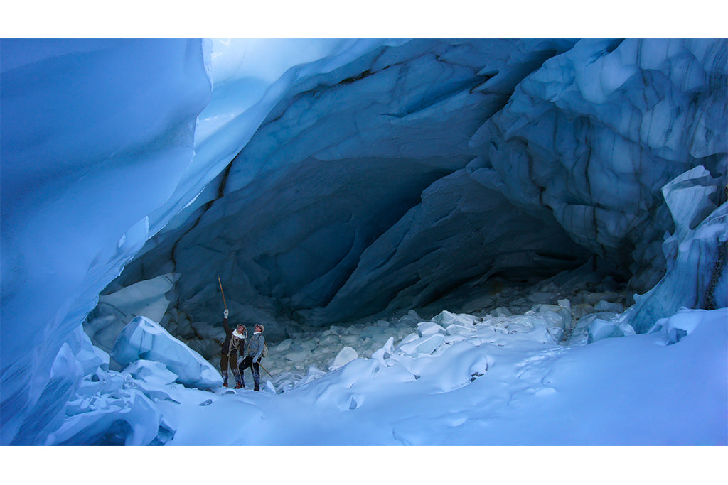 Leinenbild "Eisgiganten" Farbe