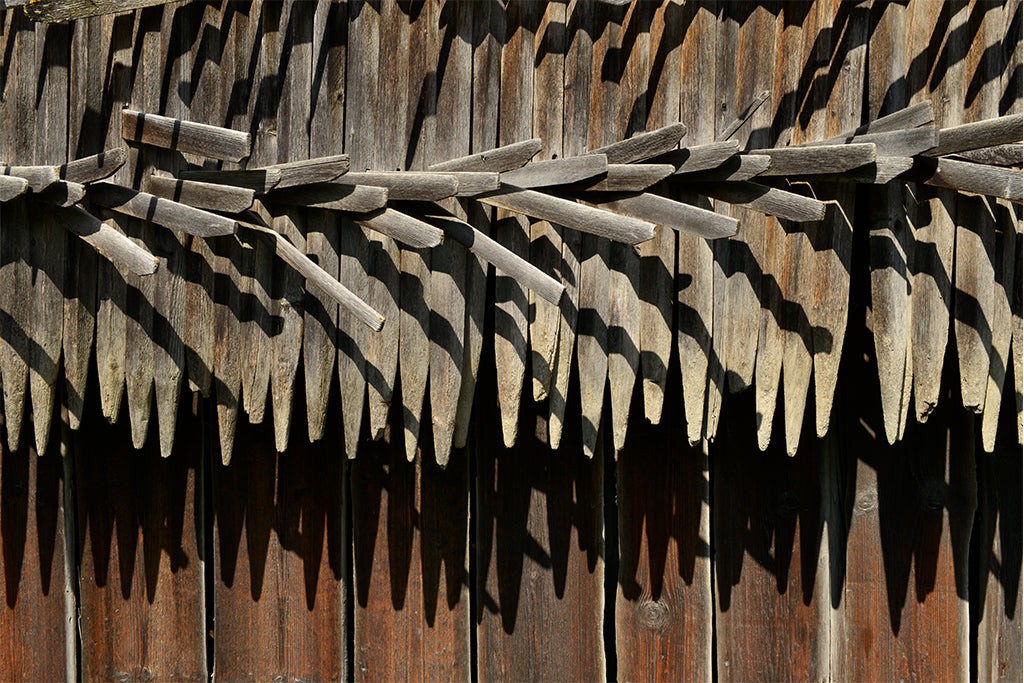 Leinenbild "Heustangger" Farbe