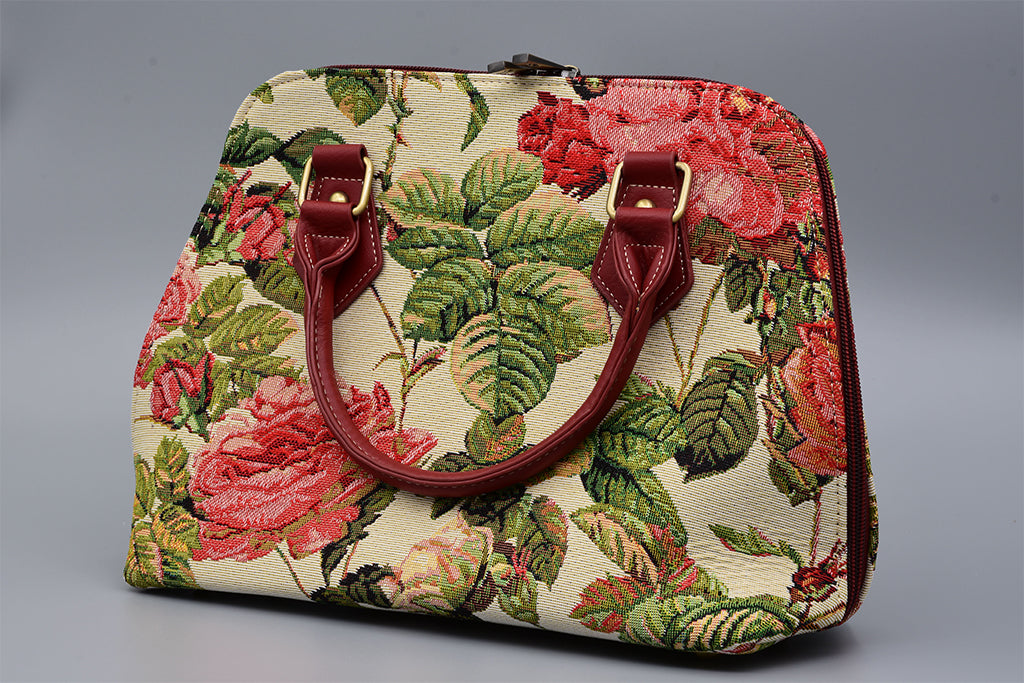 Handtasche Rosen 34x24 cm